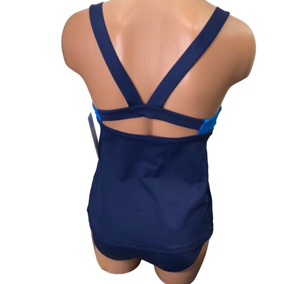 NIKE $94 TWO PIECES SWIM SUIT TANKINI &‎ BIKIN BOTTOM SM NWT - Picture 8 of 12